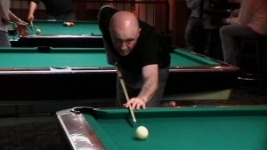 Sean playing pool 2